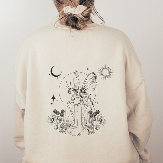 Grunge Fairycore Fairycore Clothes Cottagecore Sweater Cottagecore Clothing Mushroom Shirt Fairy Shirt Butterfly Tshirt Witchy Shirt