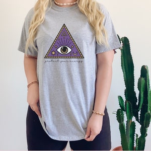 Evil Eye Shirt All Seeing Eye Mystical Shirt Celestial Shirt Indie T Shirt Witchy Clothes Witchy Stuff Occult Shirt Witch Clothes