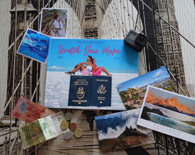 Personalized Travel Photo Book- Perfect Gift For Valentine's Day!