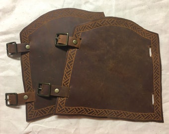 Viking Leather Vambraces PDF Armor pattern download