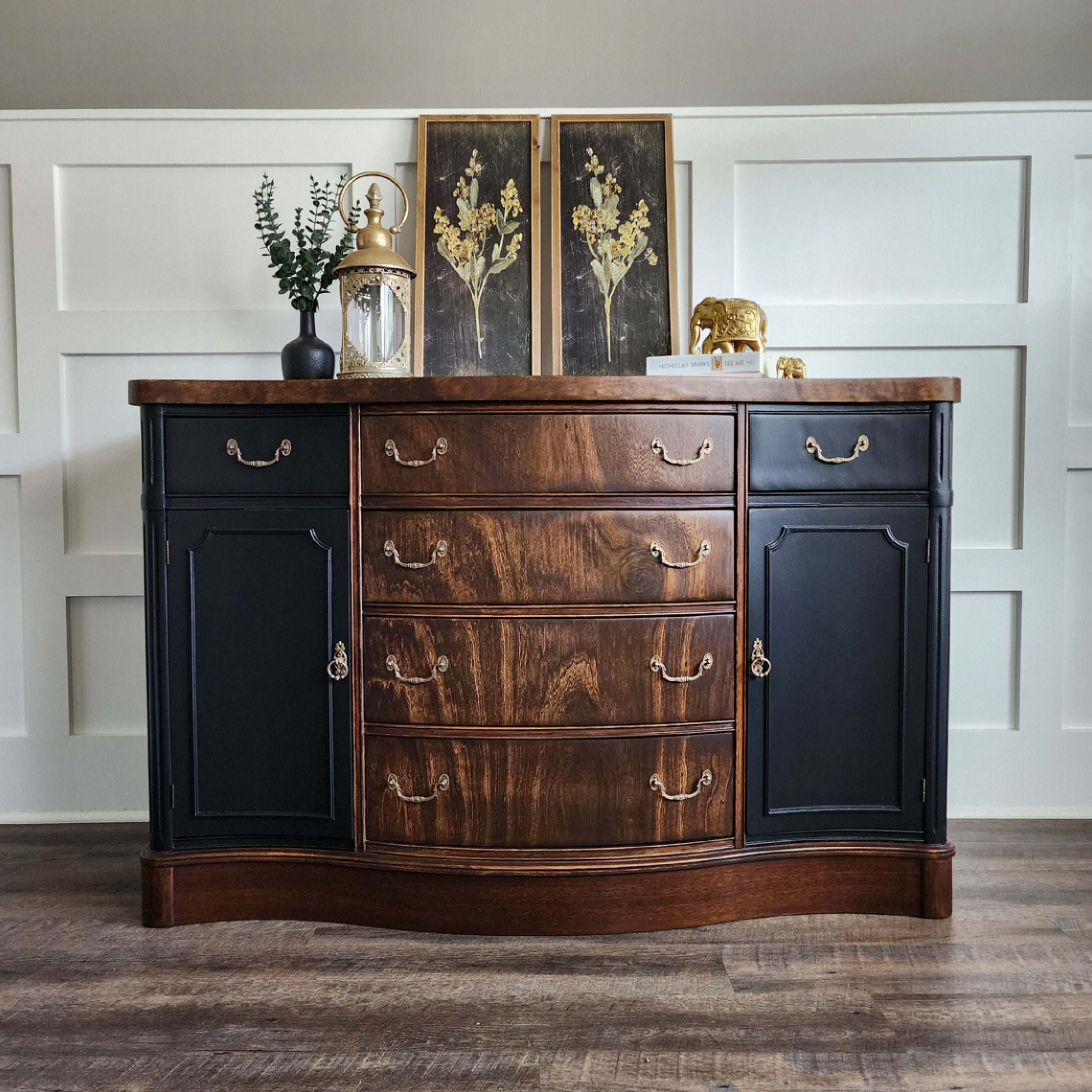 Two Tone Sideboard Etsy