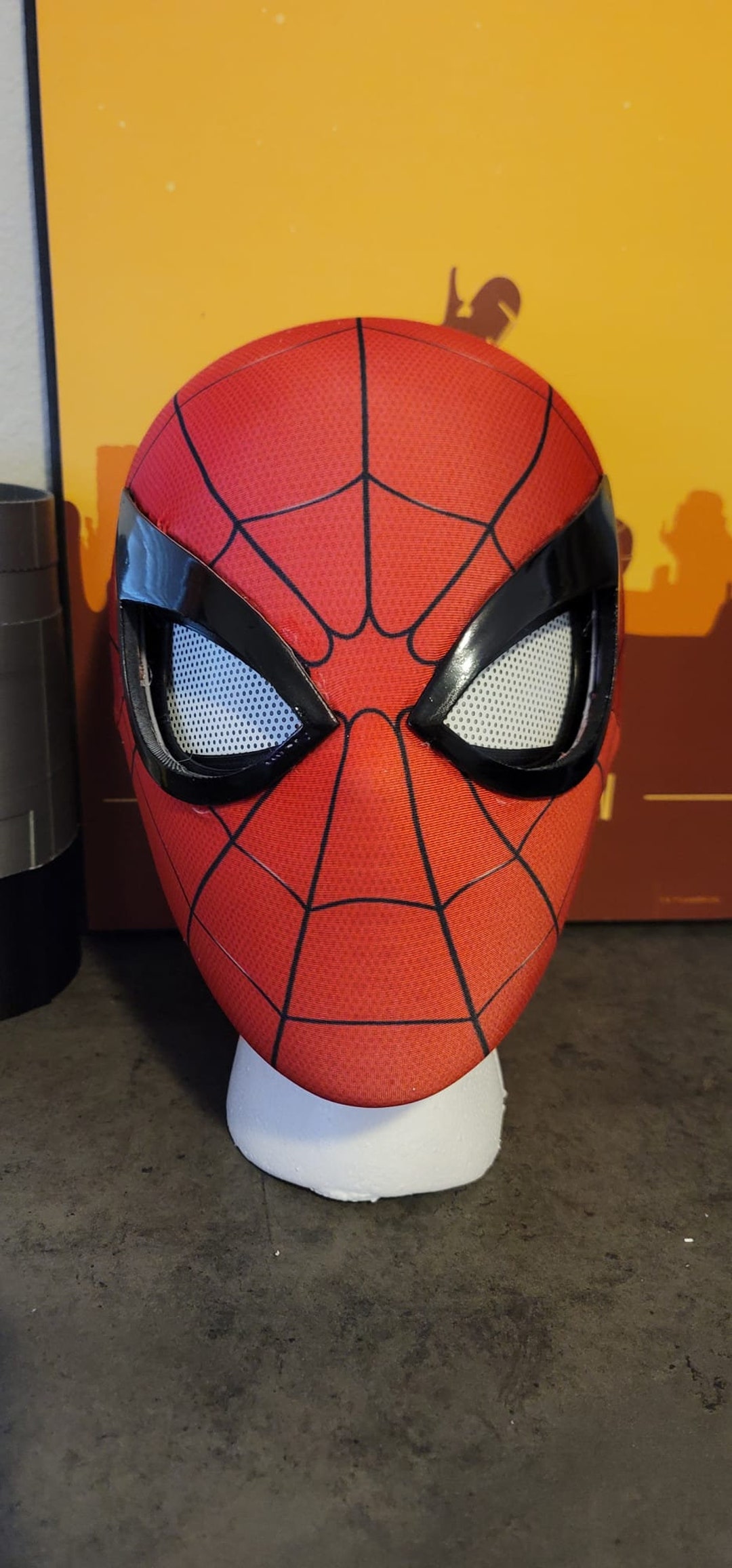 Máscara de SpiderMan con ojos mecánicos. - Etsy México