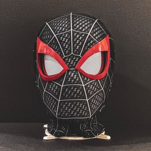 AHSLIZI Costume de super-héros Spiderman pour adulte Miles Morales