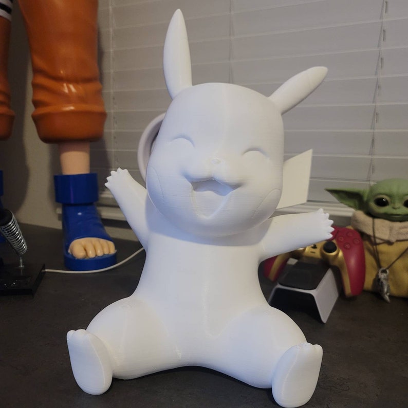 3D Printed Large Pikachu Statue | Etsy