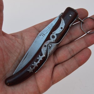 Vintage OKAPI Folding pocket Knife - lock star & Moon Design - Made in Germany 1980 - Collectible