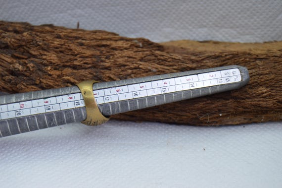 Antique Moroccan Solid Brass Ring – Handmade Berb… - image 9