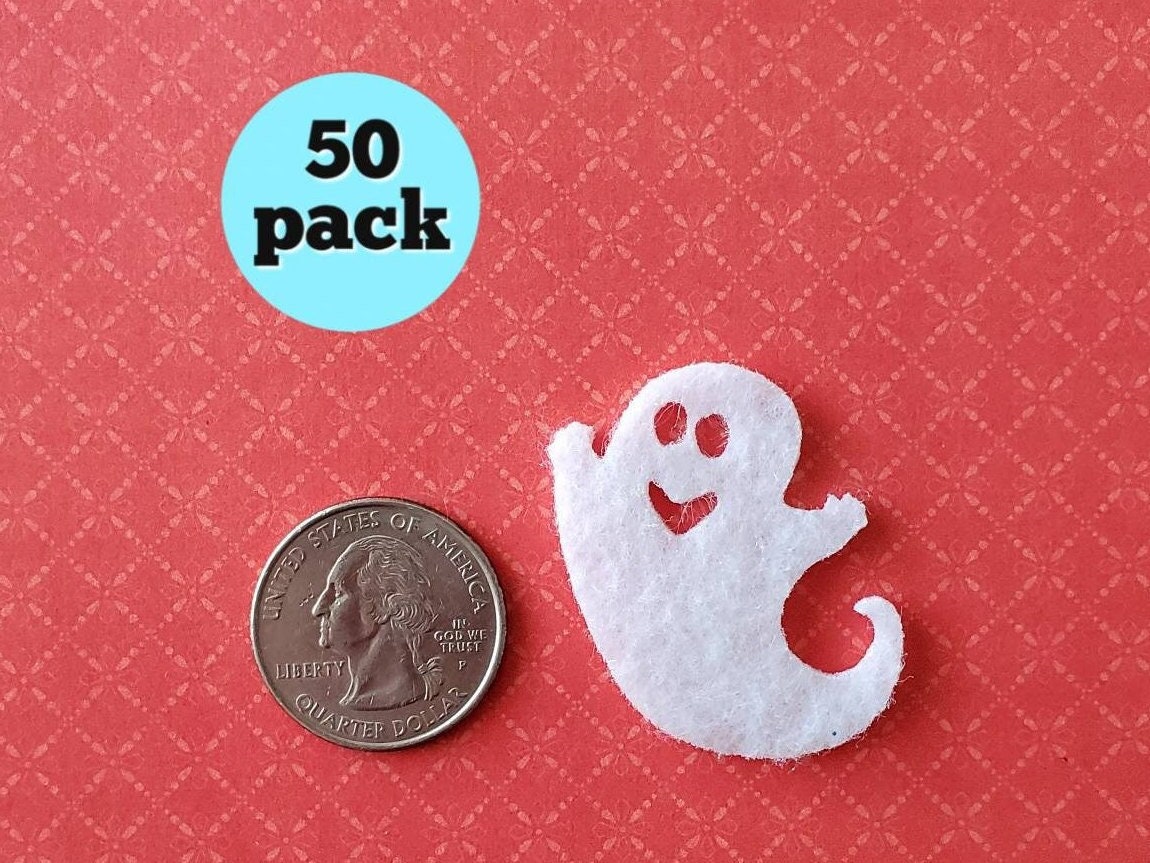 Wax Dipping Friendly Ghost Cut Out 50 Pack Wax Samples - Etsy