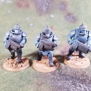 Death Korps Ogryns Fits Krieg Paint Ready