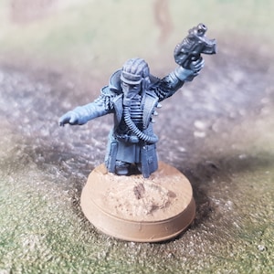 Death Korps Tank Commander Fits Krieg