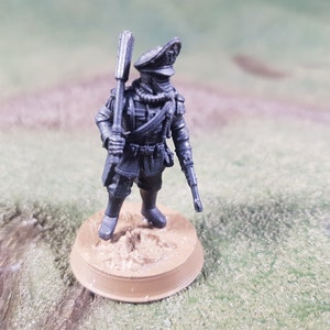 Death Korps Commissar Fits Krieg Paint Ready