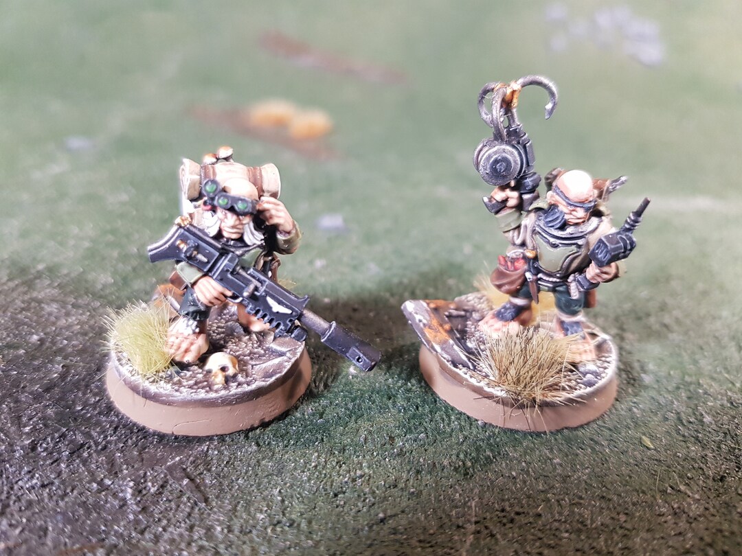 Games Workshop Warhammer 40K Rein And Raus Ratling Cecchini | Blackstone Fortress | Nuovi Non Assemblati