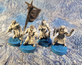 Ice Warriors Command Squad Paint Ready