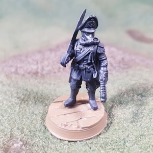 Death Korps Commissar Fits Krieg Paint Ready