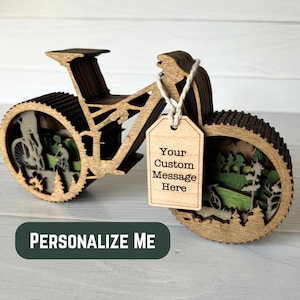 Cadeau de vélo de montagne pour cycliste, décoration d'intérieur de VTT, thème du vélo