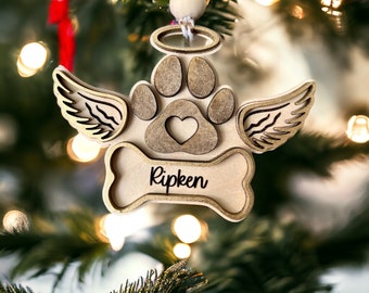 Pet Memorial Ornament,Pet Memorial Gift, Loss of Pet Sympathy Gift