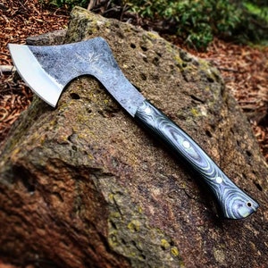Axe | Tomahawk | Hatchet | knife | Hand-Made | Outdoor knife | Camping knife | Backpack knife | Forged Hunter | Gift | Gift for Him