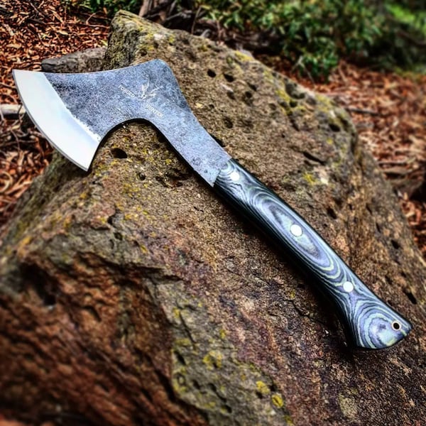 Axe | Tomahawk | Hatchet | knife | Hand-Made | Outdoor knife | Camping knife | Backpack knife | Forged Hunter | Gift | Gift for Him