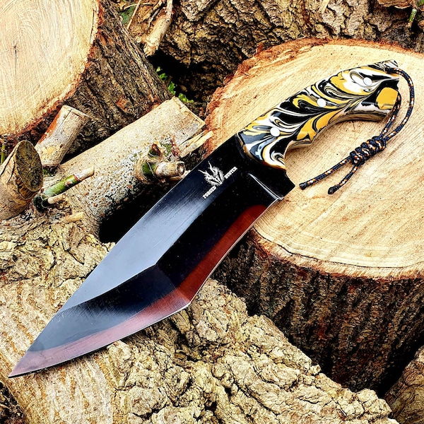 Machete | knife |Heavy Machete | Hand-Made | Outdoor knife | Camping knife | Backpack blade | Forged Hunter | Gift | Gift for Him