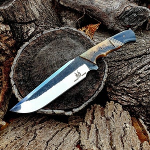 Machete | knife |Heavy Machete | Hand-Made | Outdoor knife | Camping knife | Backpack blade | Forged Hunter | Gift | Gift for Him | Bowie