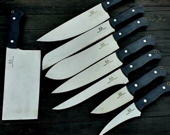 KITCHEN knife | Knife | Mother day | Chef knife | Hand-Made knife | Outdoor knife |  Chef set | Forged Hunter | Gift | Father day | Cleaver