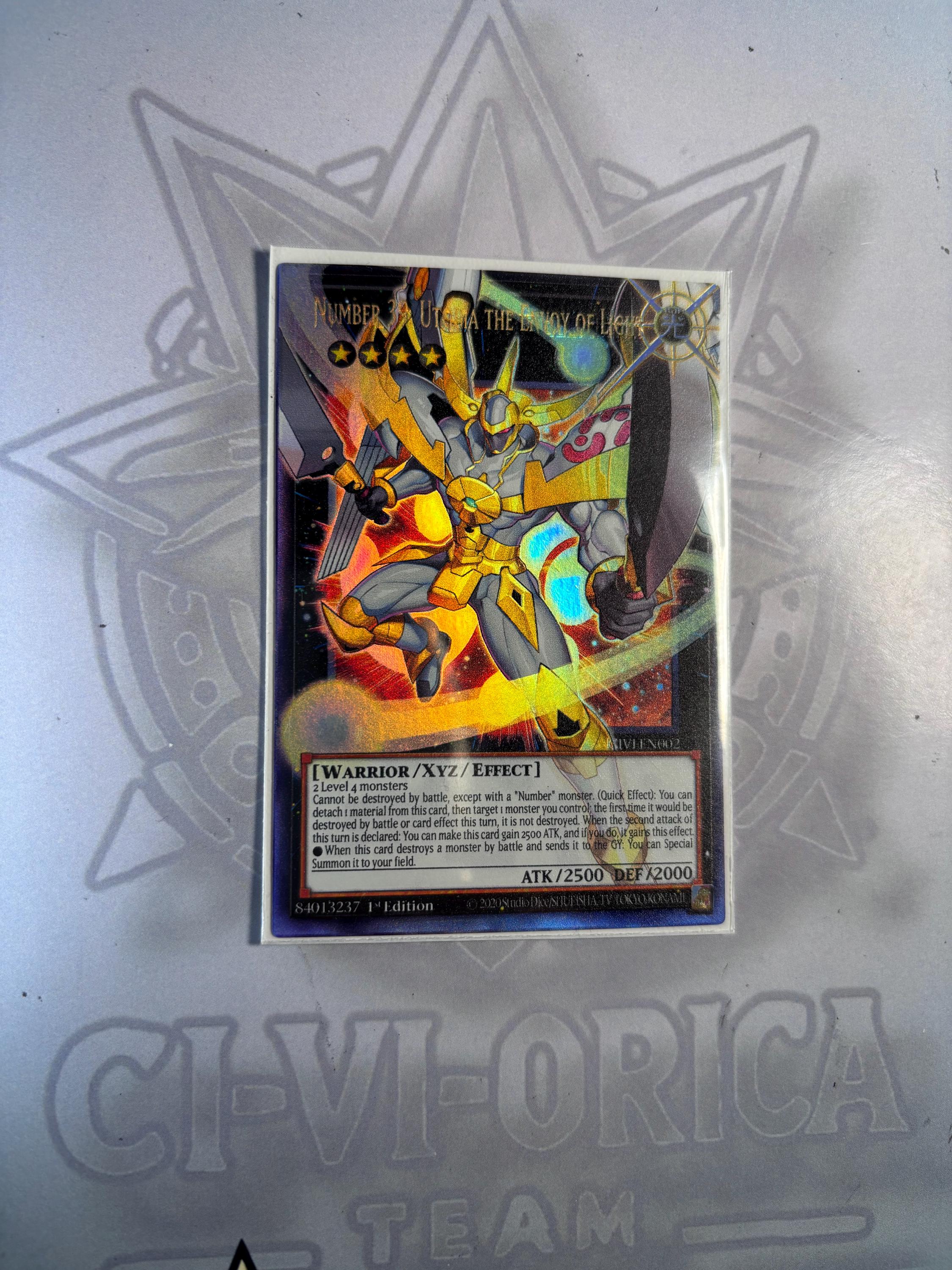 Number 39 Utopia the Envoy of Light - Overframe Rare - Handmade