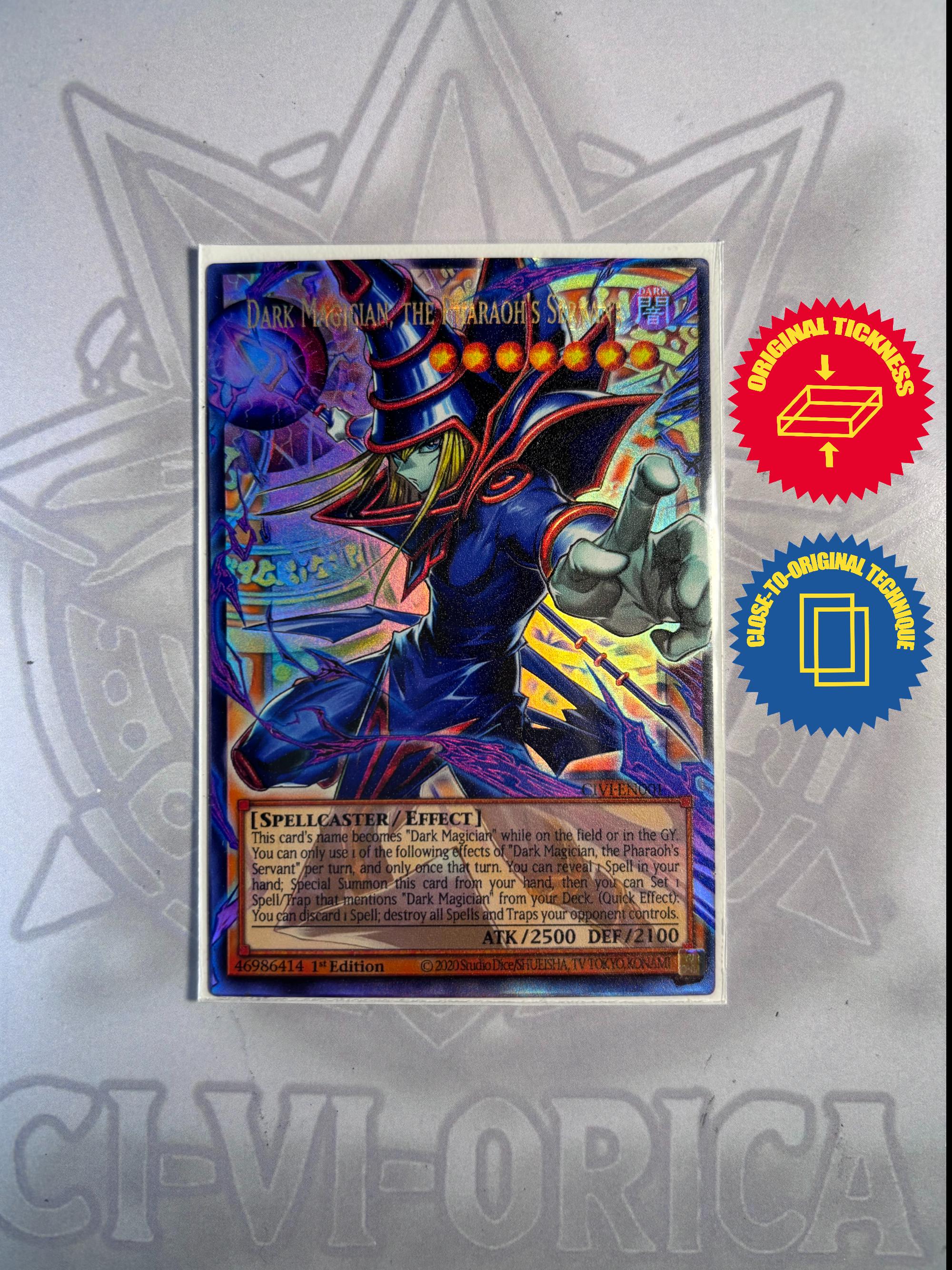 Dark Magician the Pharaoh's Servant - Overframe Ultra Rare