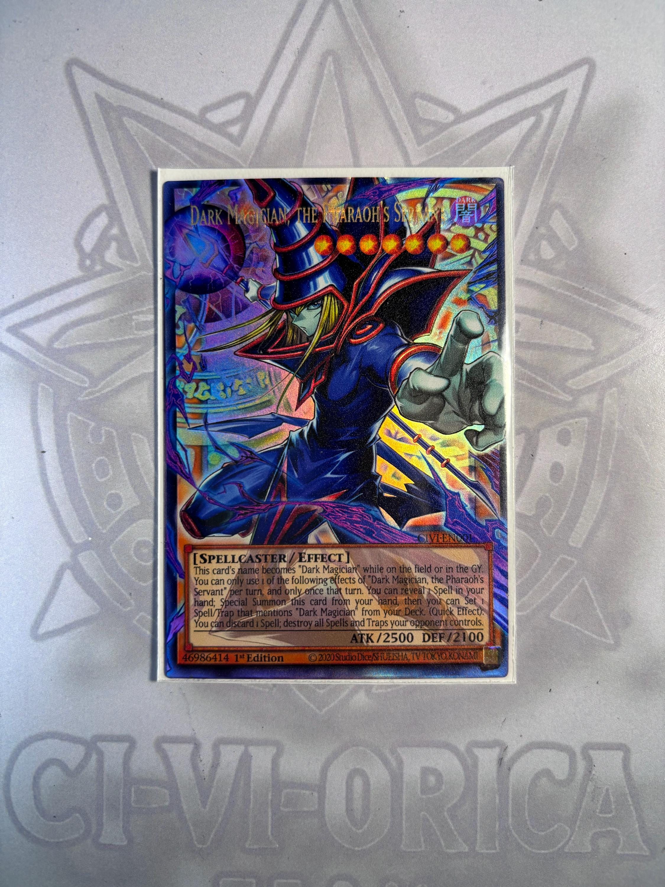 Dark Magician the Pharaoh's Servant - Overframe Ultra Rare