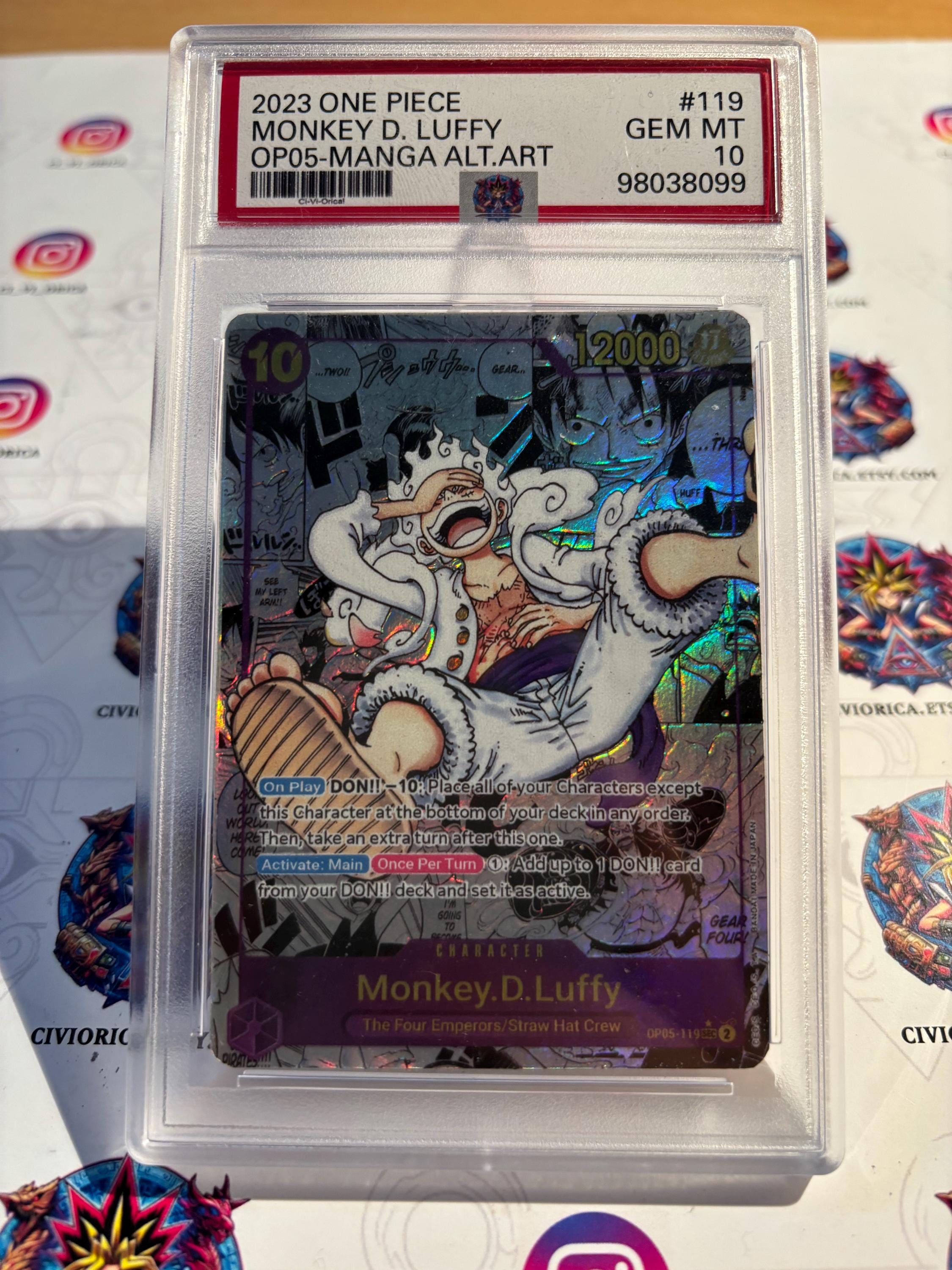 Psa 10 One Piece - Etsy Psa 10 One Piece - Etsy