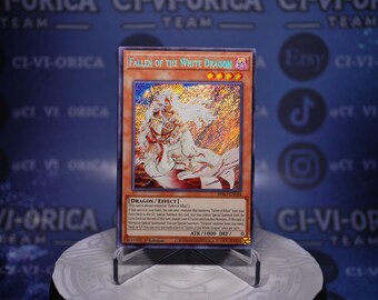 Fallen of the White Dragon - Secret Rare - Common Rare - Handmade