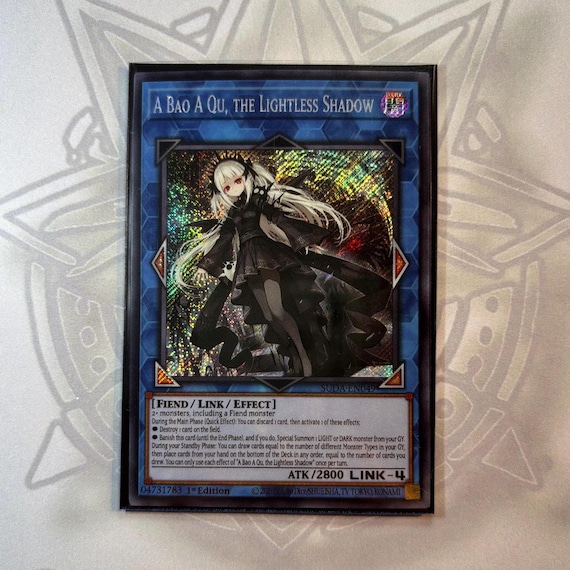 A Bao A Qu, the Lightless Shadow - Secret Rare - Common Rare - Handmade  Proxy by Ci-vi-orica! - Etsy