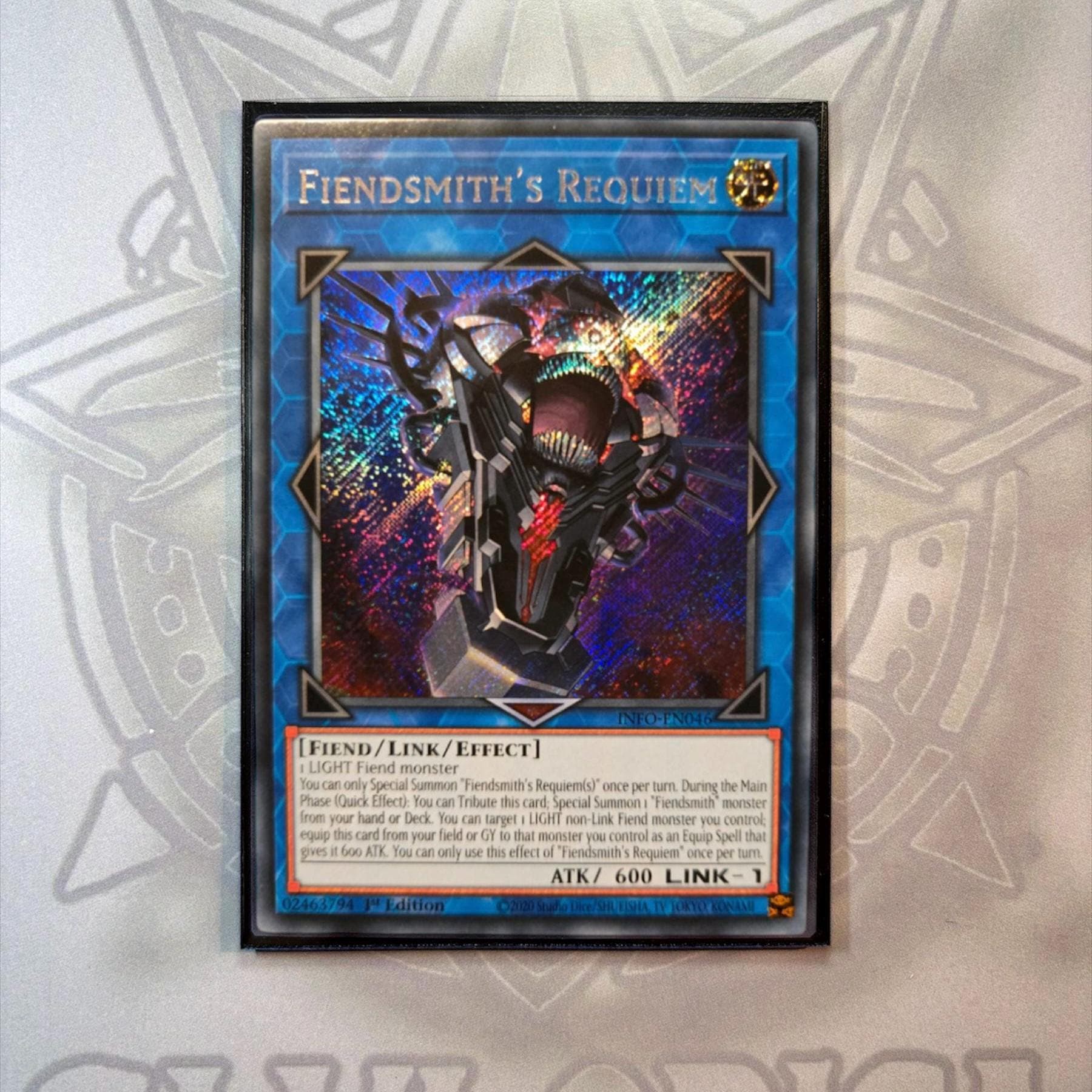 Fiendsmith's Requiem - Secret Rare - Common Rare - Handmade Proxy by  Ci-vi-orica! - Etsy Denmark