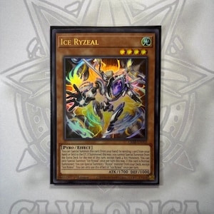 Ice Ryzeal - Ultra Rare - Commun rare - Proxy fait à la main par CI-Vi-Orica !