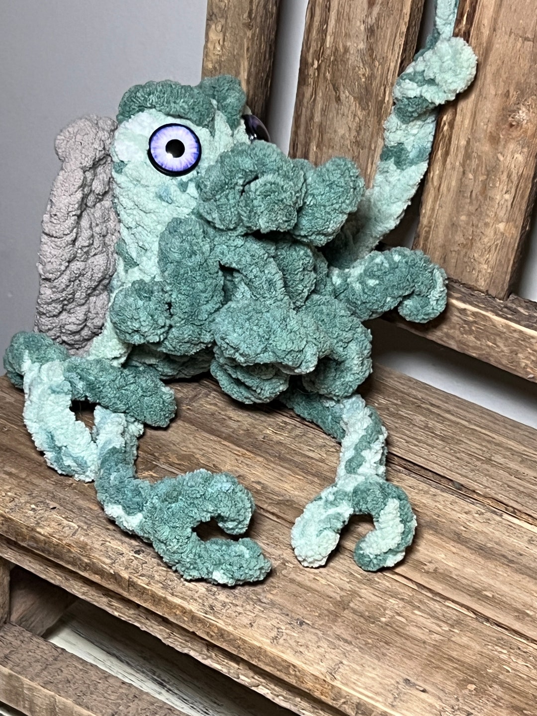 Cthulhu Crochet Pattern - No Sew! Pattern Only! H. P. Lovecraft! - Etsy
