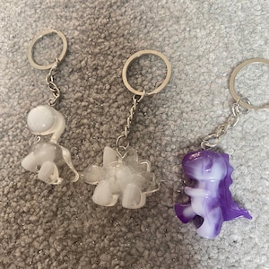 1 Resin Dinosaur keyring