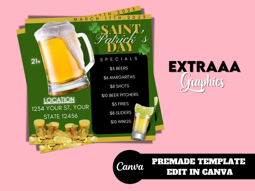 chicago st patricks day bar specials lancaster