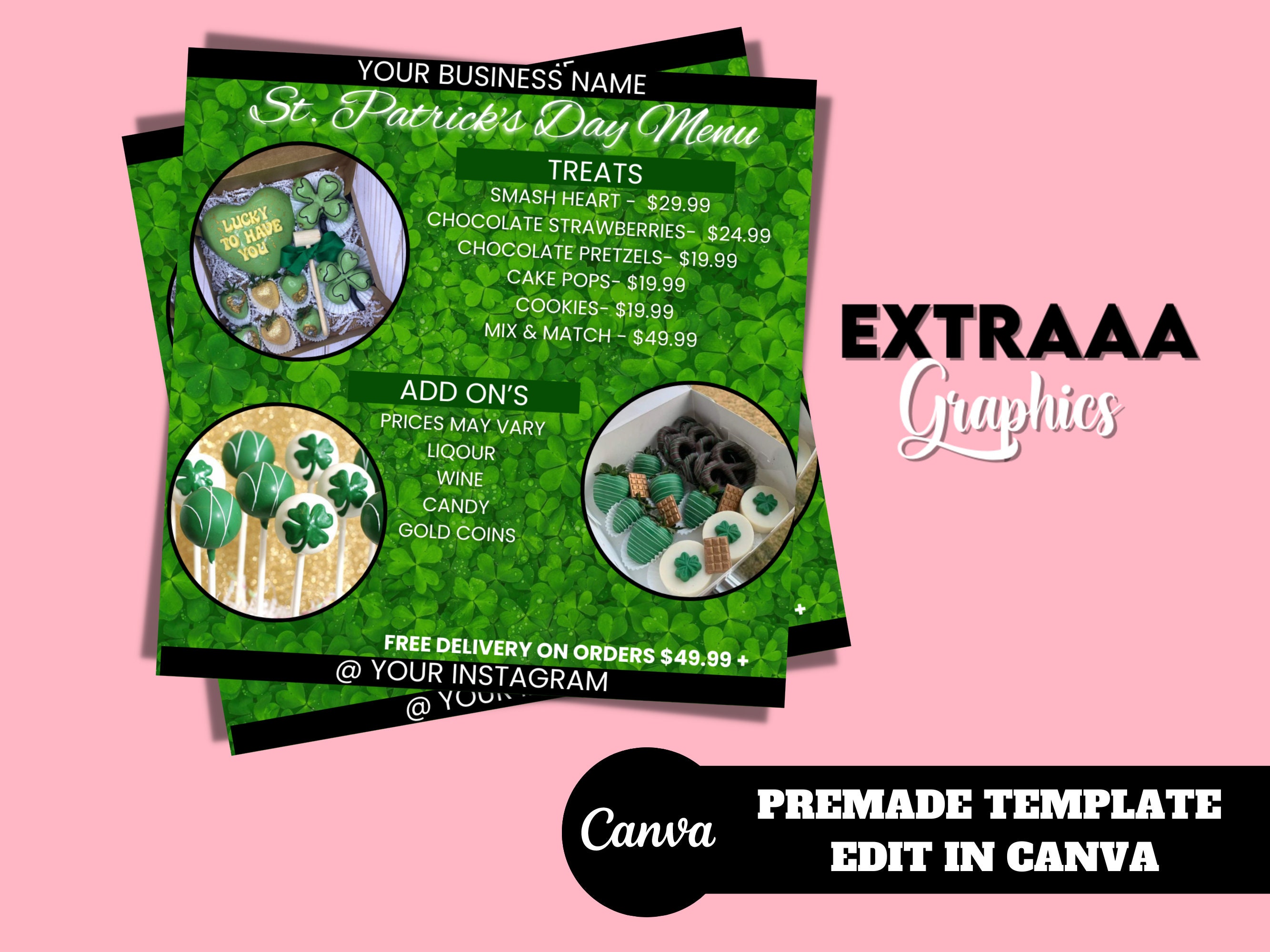 saint pattys day catering menu naples fl