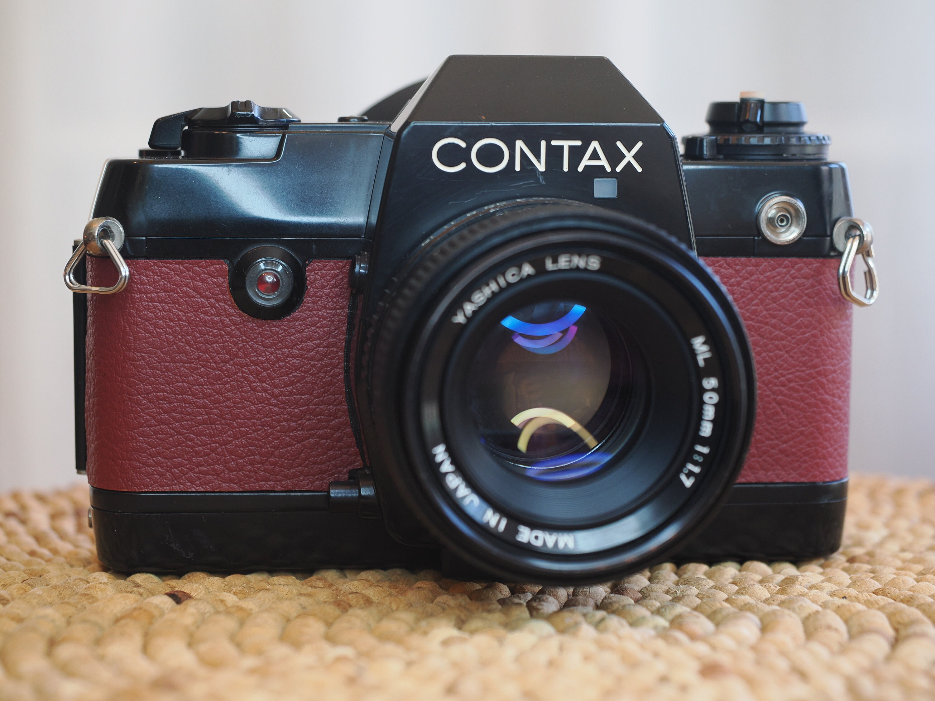CONTAX 137 MD QUARTZ 茶革 CONTAX 137 MD QUARTZ 茶革