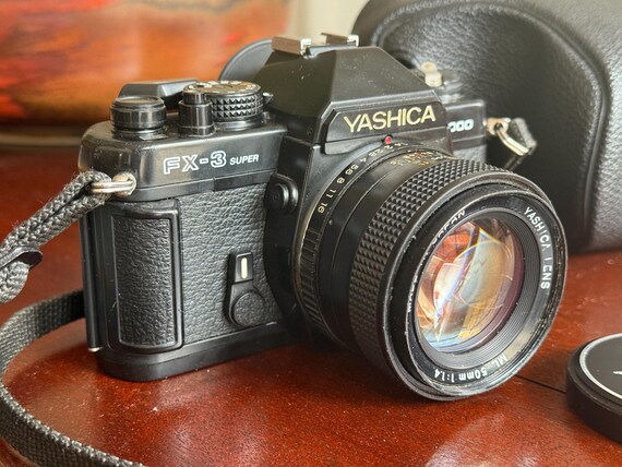 Yashica FX-3 Super 2000 Analog Film Camera and 50mm F1.4 Lens