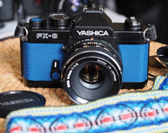 Yashica FX-3 analog film camera - with battery and strap, restored, tested & guaranteed!