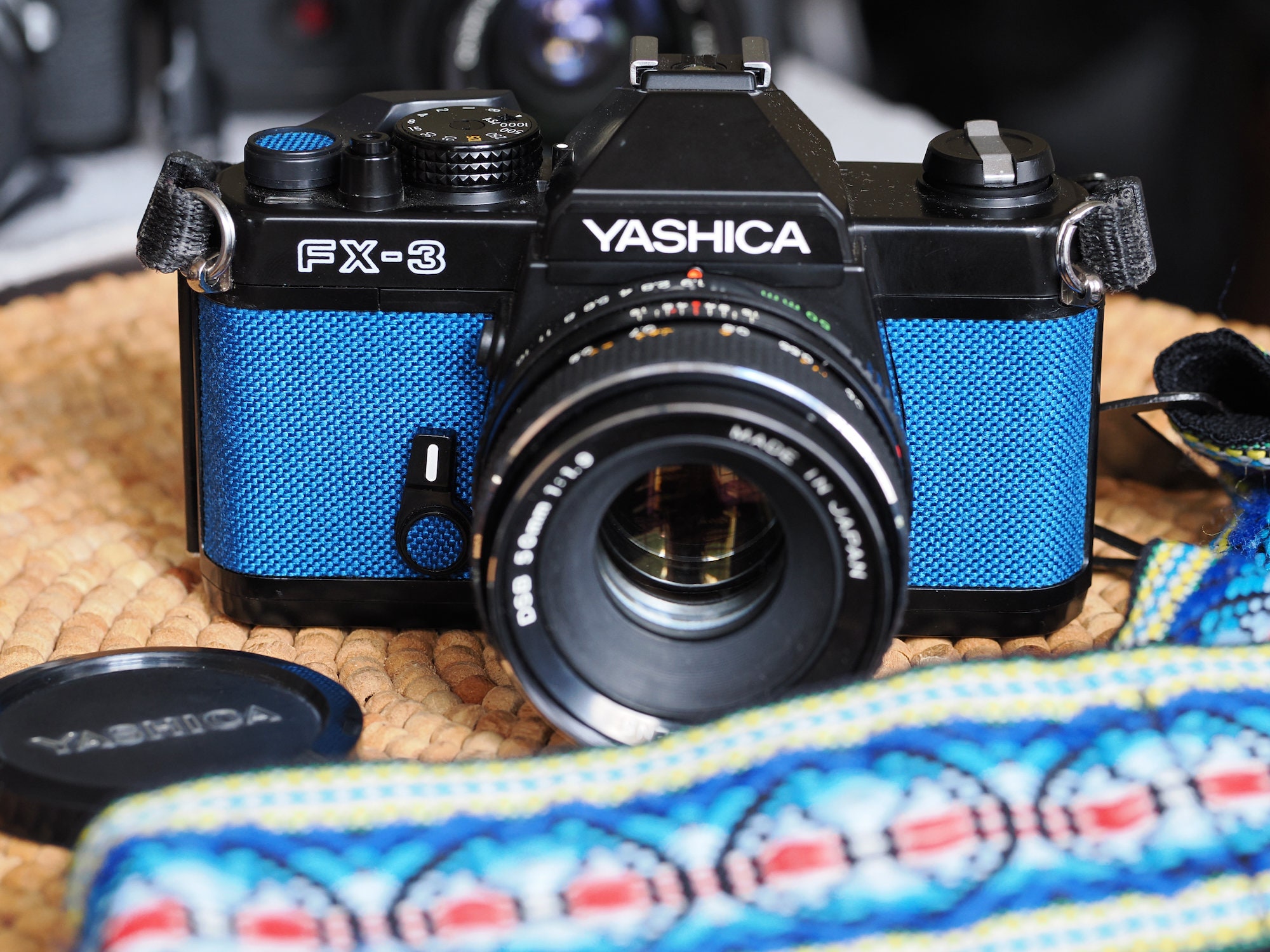 Yashica FX-3 analog film camera with battery and strap, restored, tested  guaranteed!