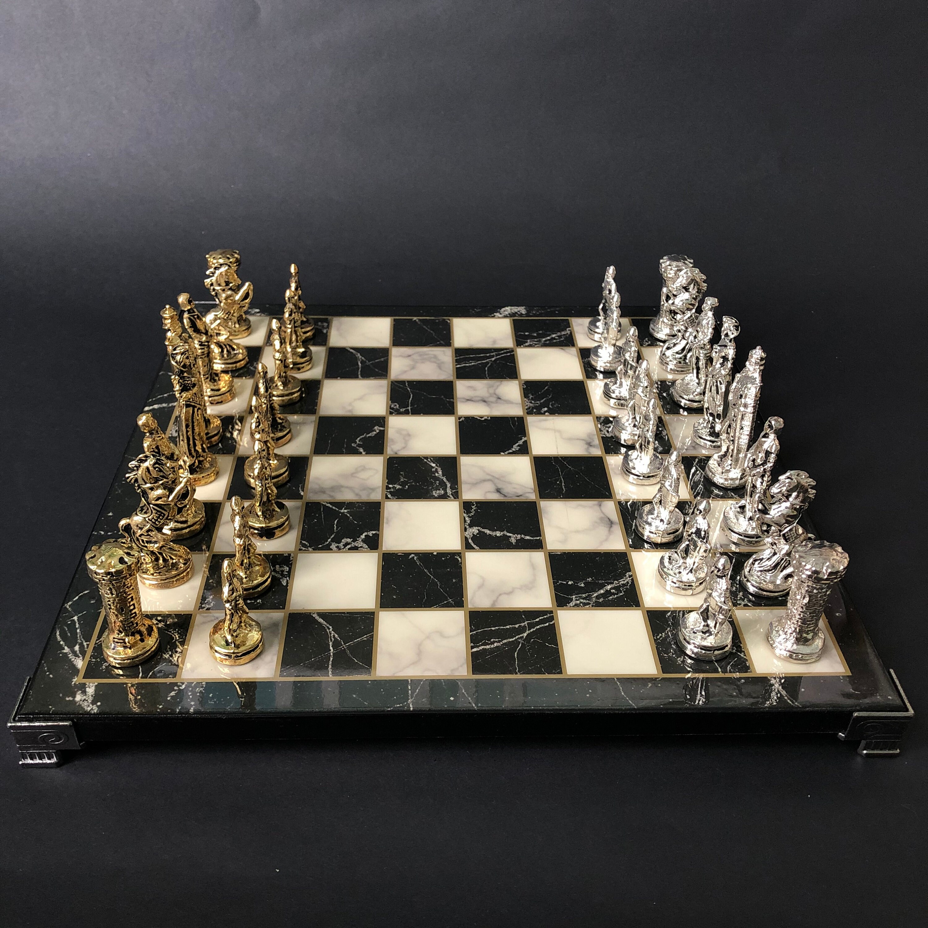 Pewter Chess Set for sale 76 ads for used Pewter Chess Sets