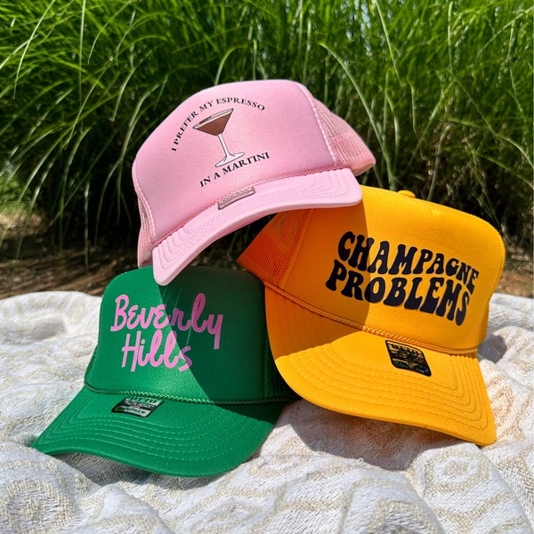 CHAMPAGNE PROBLEMS TRUCKER HAT main image 1