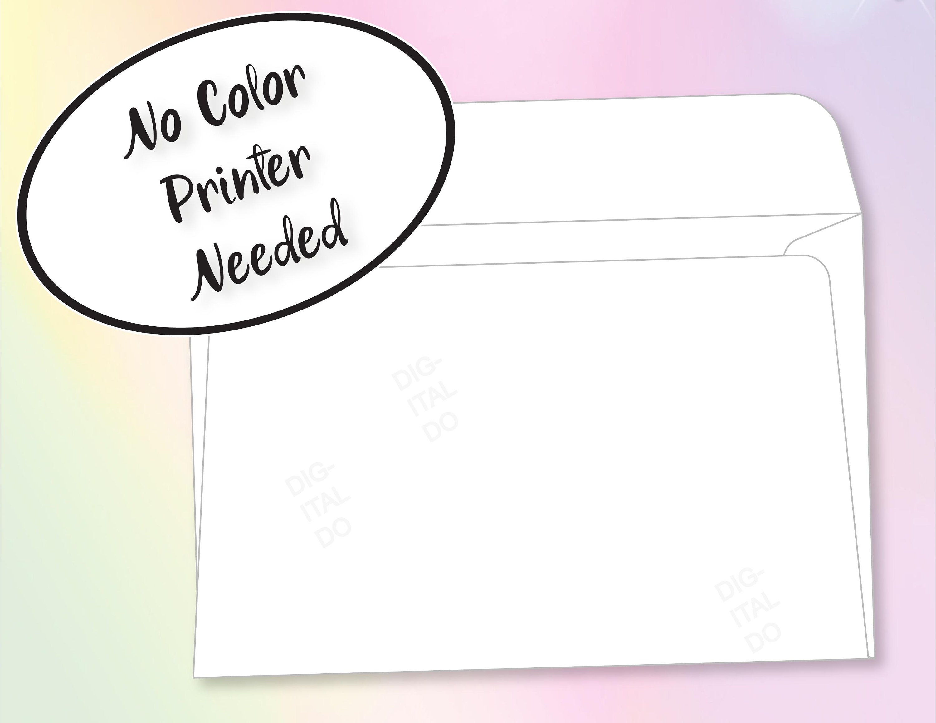 Envelope Template / 4x6 Inch Envelope / Printable Envelope - Etsy