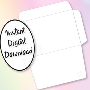 Envelope Template / 4x6 Inch Envelope / Printable Envelope - Etsy