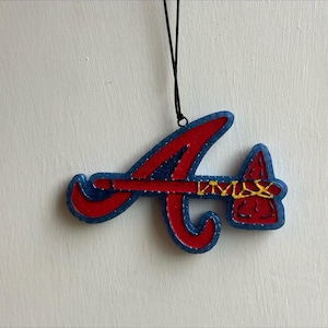 Braves Scented Car Freshie, Gift for Him, Baseball lovers, Party Favor, Teen Gifts, Dad Gift