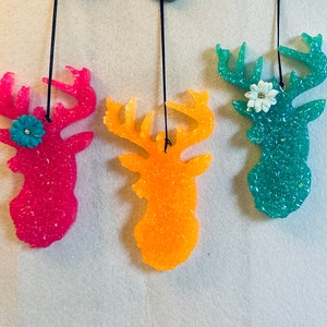 Deer Scented Car Freshies, Deer Hunter Freshie, Deer Air Fresheners, Gift for Him, Gift for Her, His/Her Gift