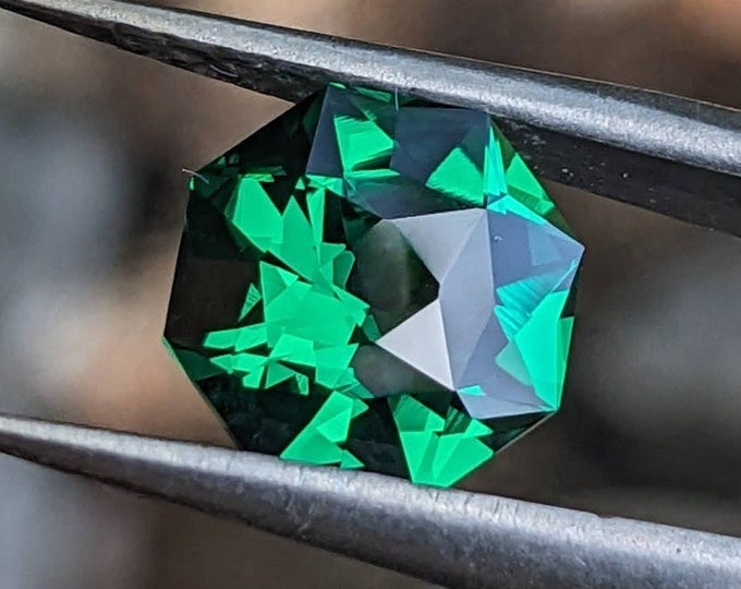 Rainbow Glass Faceted X Cube Prism Etsy