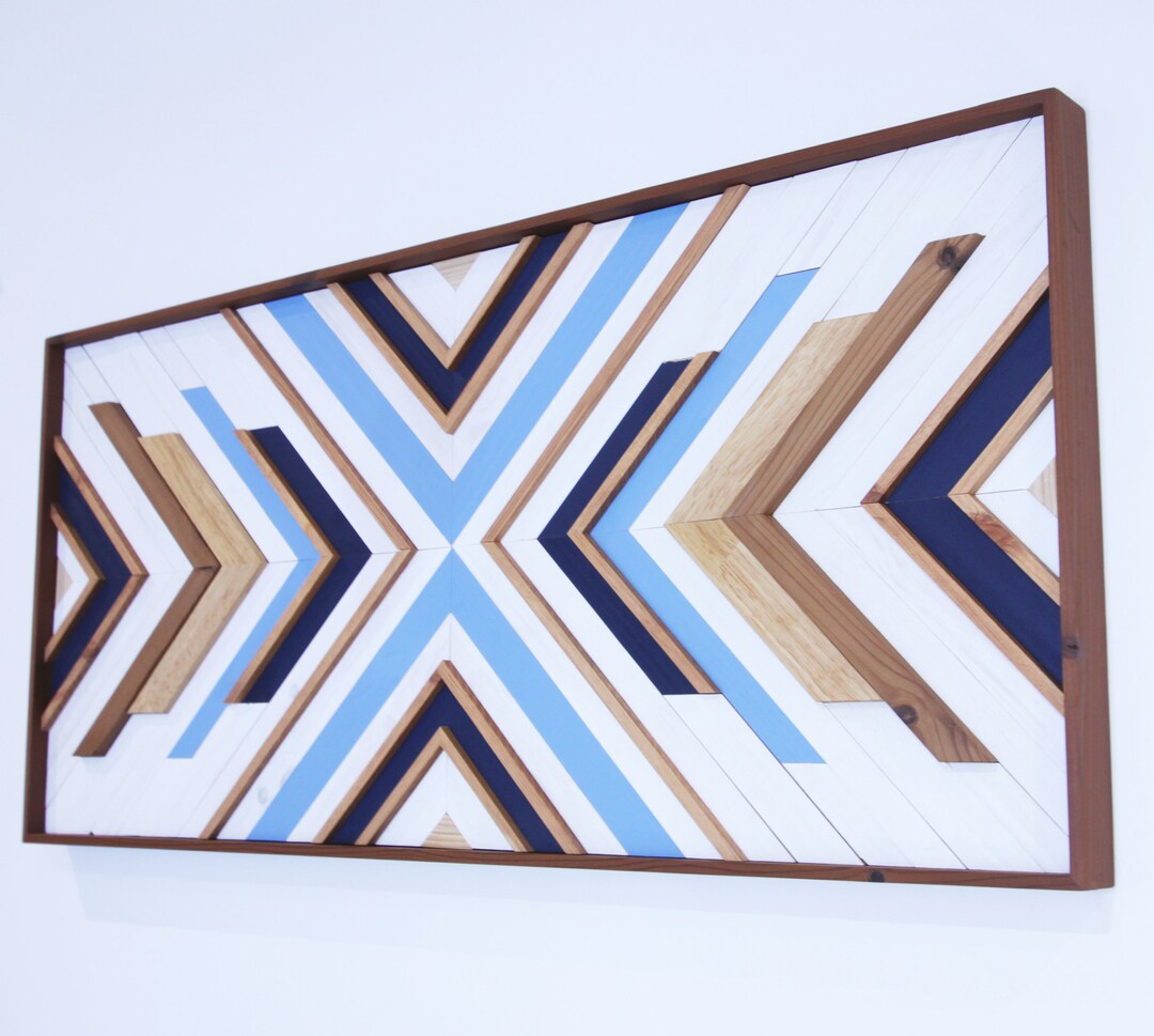 Wood Painting, Wooden Wall Art, Wall Decoration, Ethnic Art, Interior