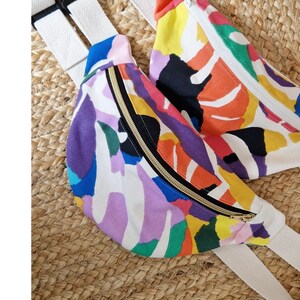 Sac banane cheap multicolore
