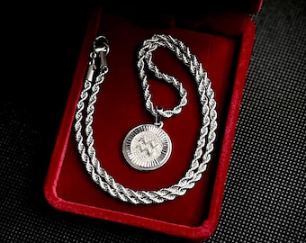 PRE ORDER Silver Zodiac Necklace (Unisex)